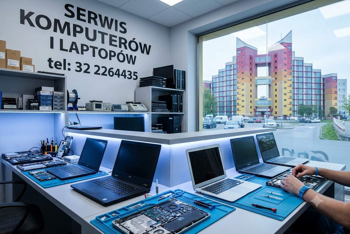 Serwis laptopów Adee-Soft — naprawa dla klientów z Tychów